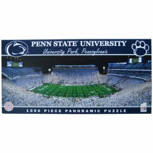 panoramic puzzle Penn State University White Out football game